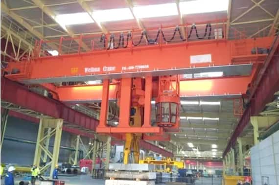 WEIHUA Overhead Crane with Clamps